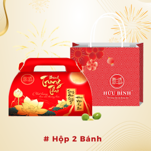 Hộp 02 chiếc thập cẩm truyền thống xá xíu gà quay loại đặc biệt MS19