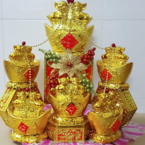 Mâm bánh đậu xanh - Kỷ hợi nghinh xuân tiếp phúc