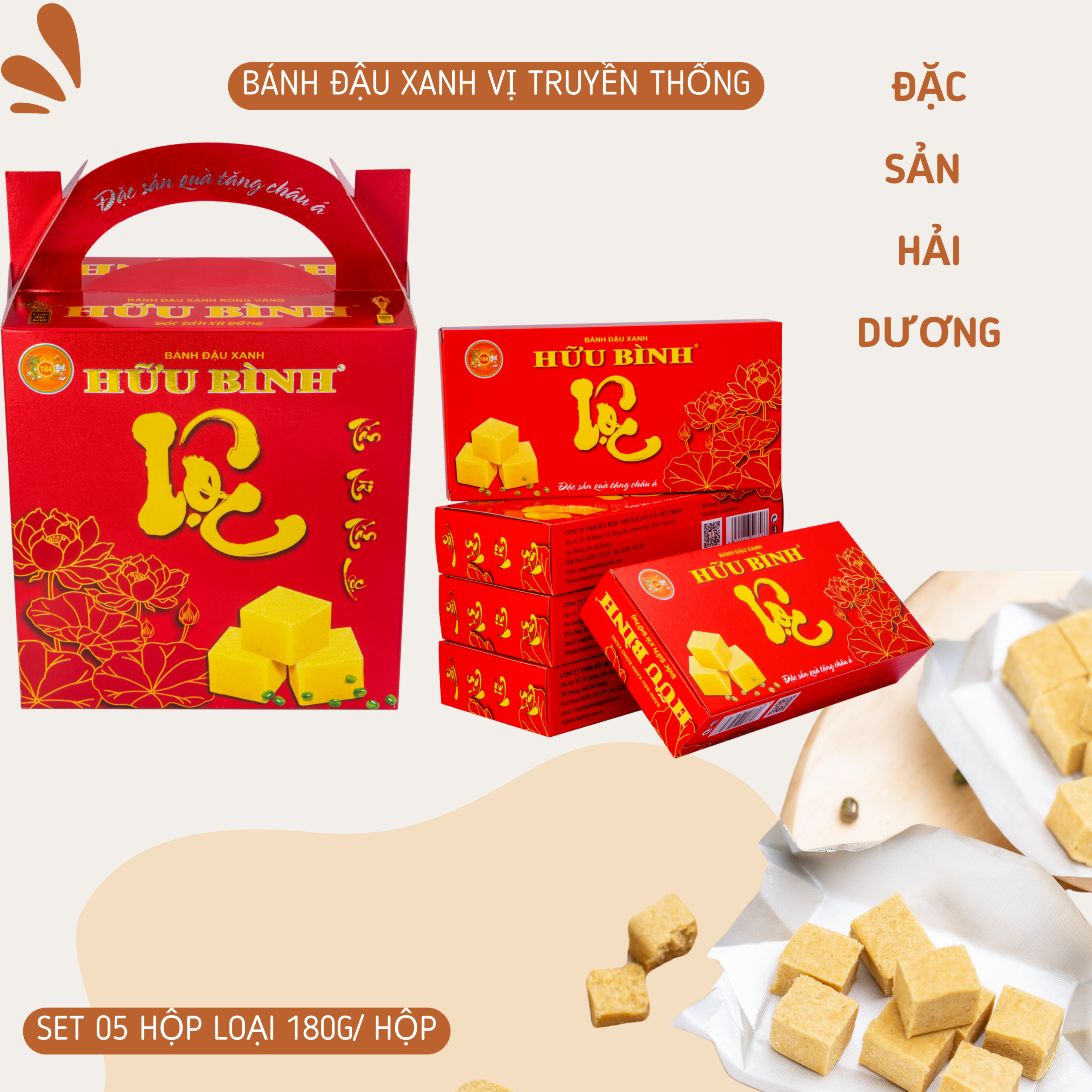 Đậu Lộc Quai Xách 850g - vị truyền thống #8935046503586