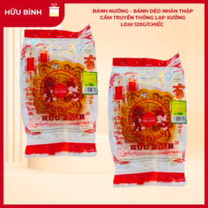 Bánh Trung Thu nhân thập cẩm truyền thống lạp xưởng 120g #8935046501810